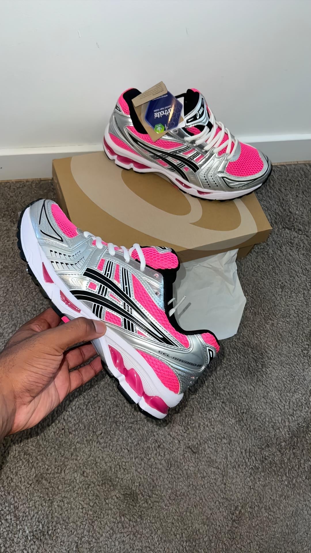 ASICS baskets Gel Kayano 14 pink glo