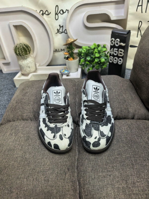 Adidas Samba – Cow Print Black & White Edition
