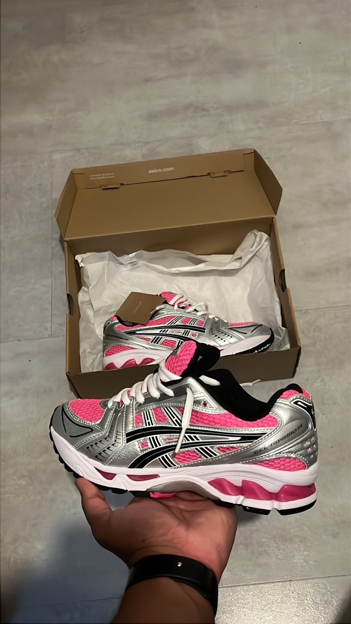 ASICS Kayano 14 pack pink V2