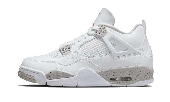 Air Jordan 4 Retro Tech White (White Oreo)