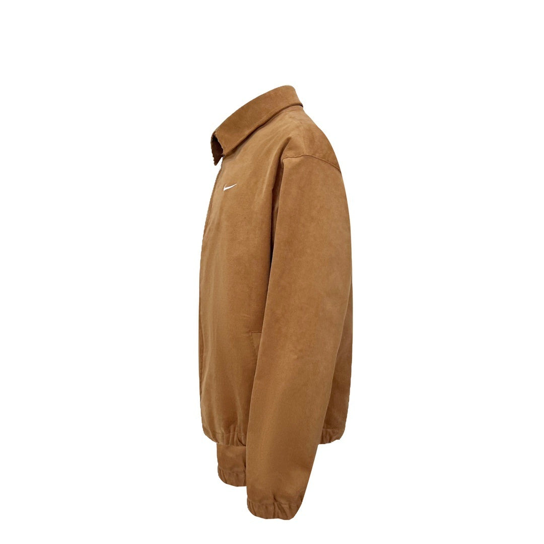 Nike Corduroy Zip Jacket Camel Brown