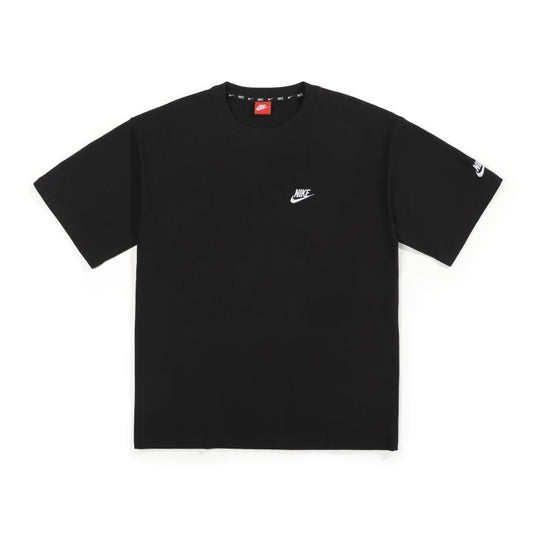 Nike Essential Embroidered Logo T-Shirt  Black