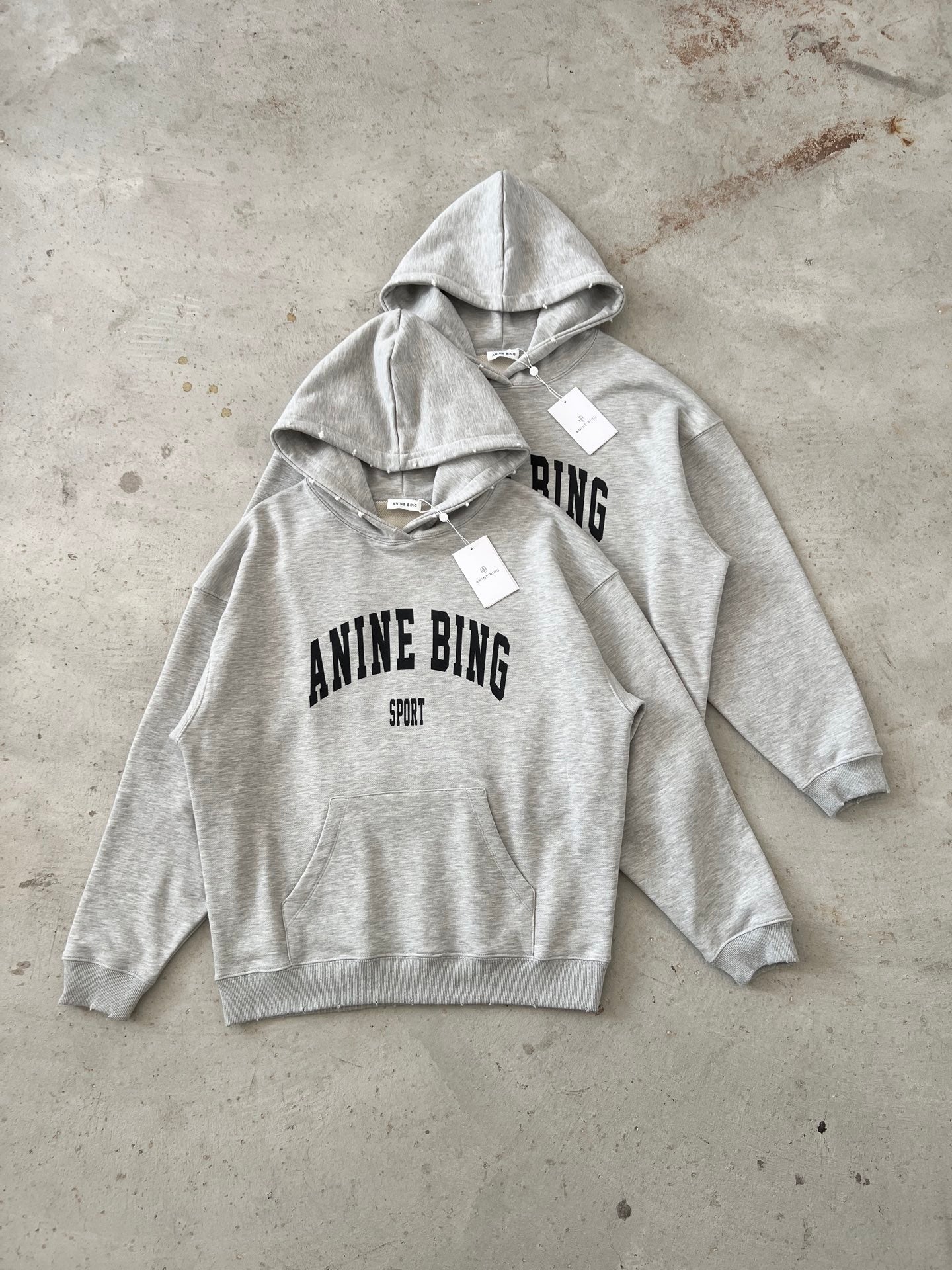 Anine Bing Sport Hoodie – Grey