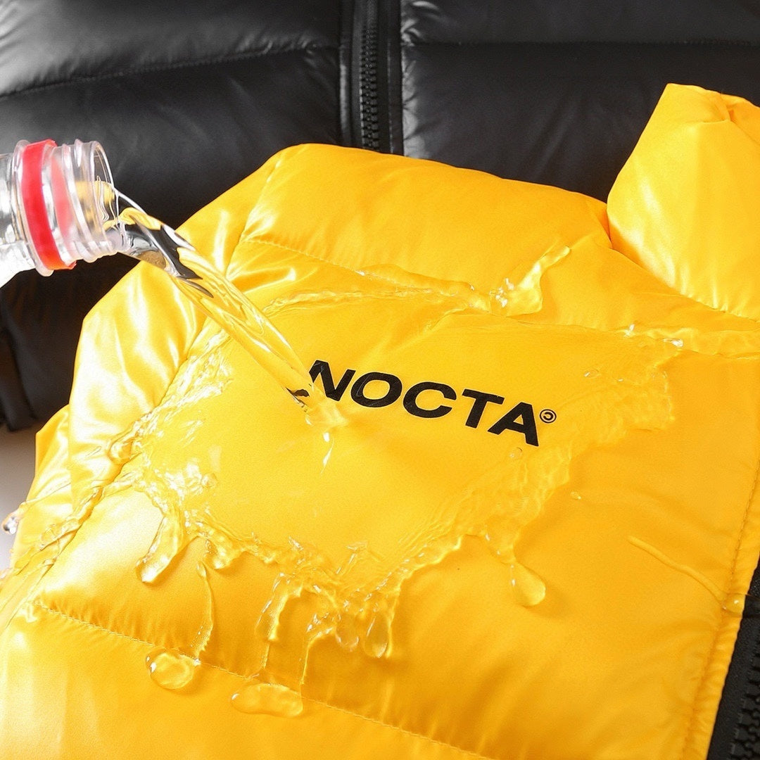 Nike NOCTA Puffer Jacket Black & Yellow