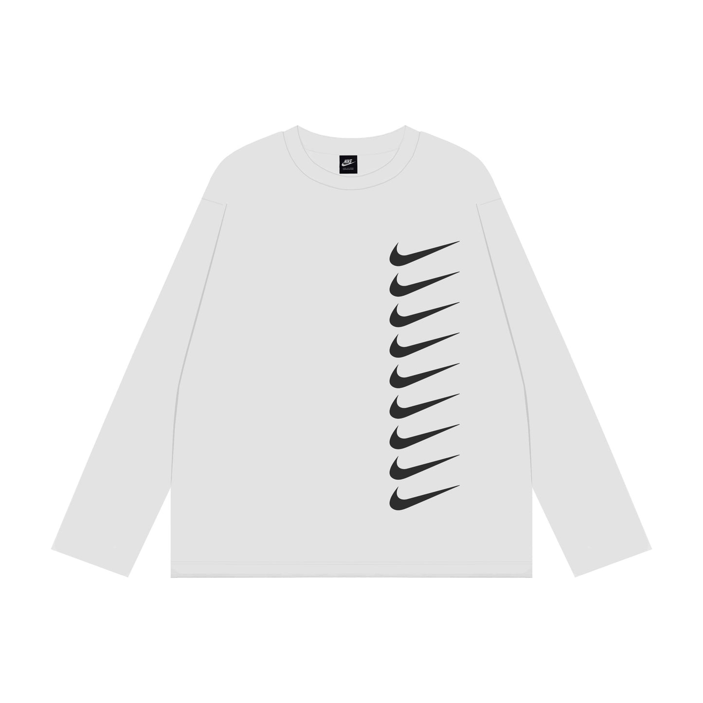 Nike Long Sleeve Tee Pack Black & White