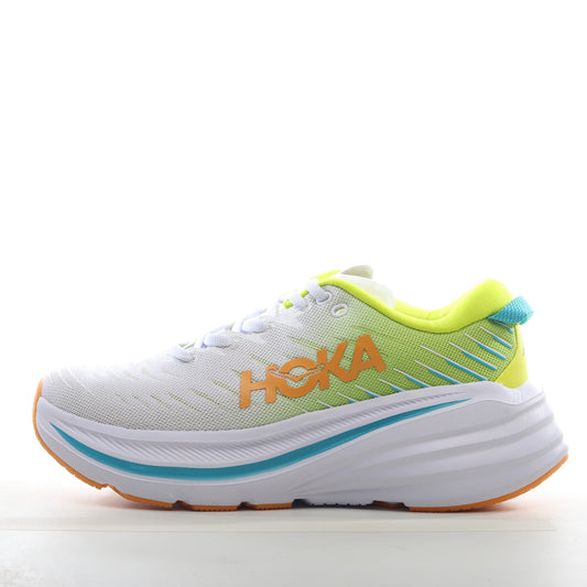 Bondi X 'White Evening Primrose' HOKA