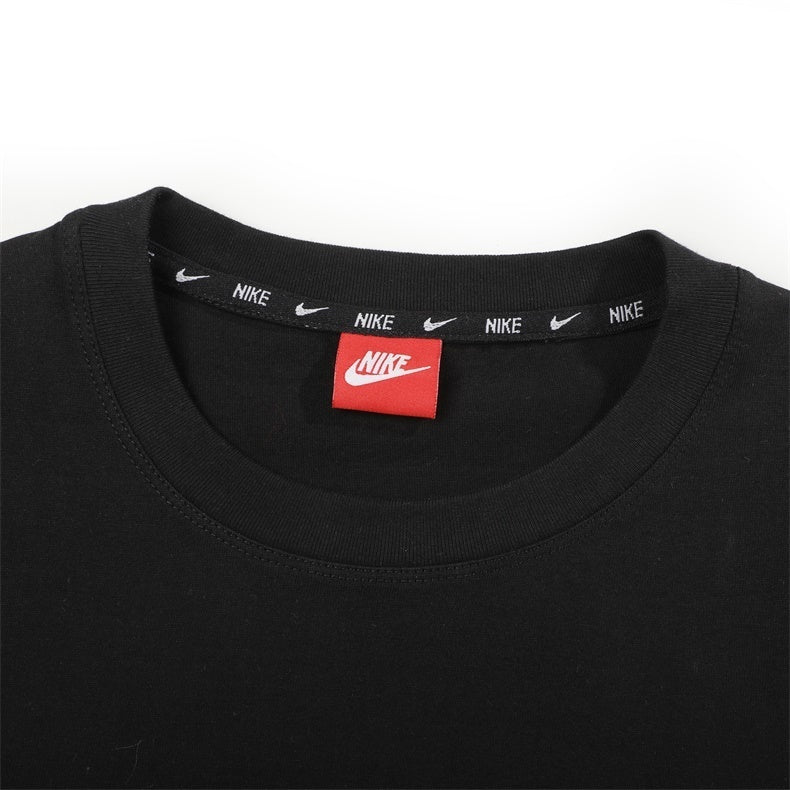 Nike Essential Embroidered Logo T-Shirt  Black