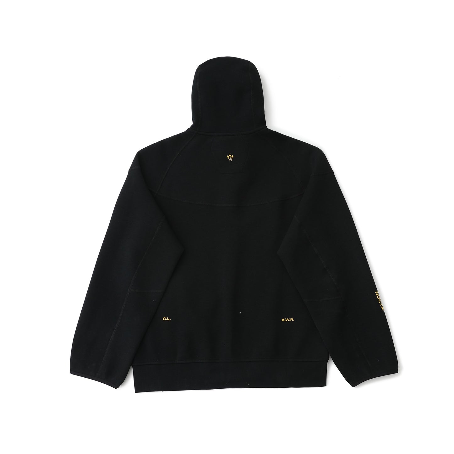 Nike NOCTA Tech Fleece Hoodie Black & Yellow