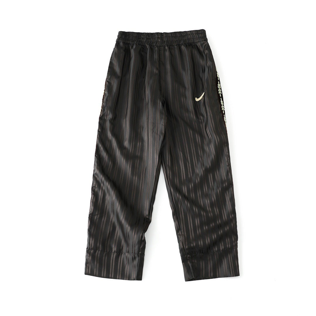 Nike x Stüssy Satin Track Pants  Black