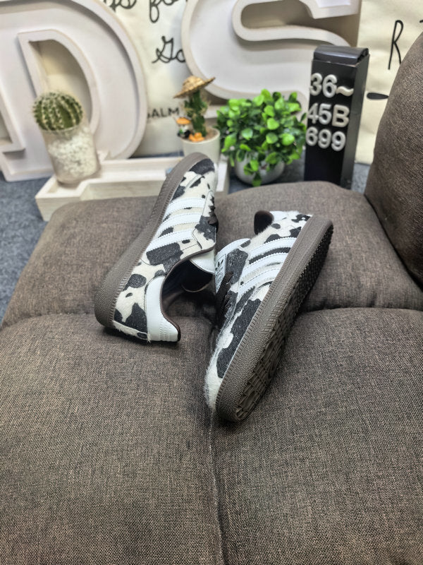 Adidas Samba – Cow Print Black & White Edition