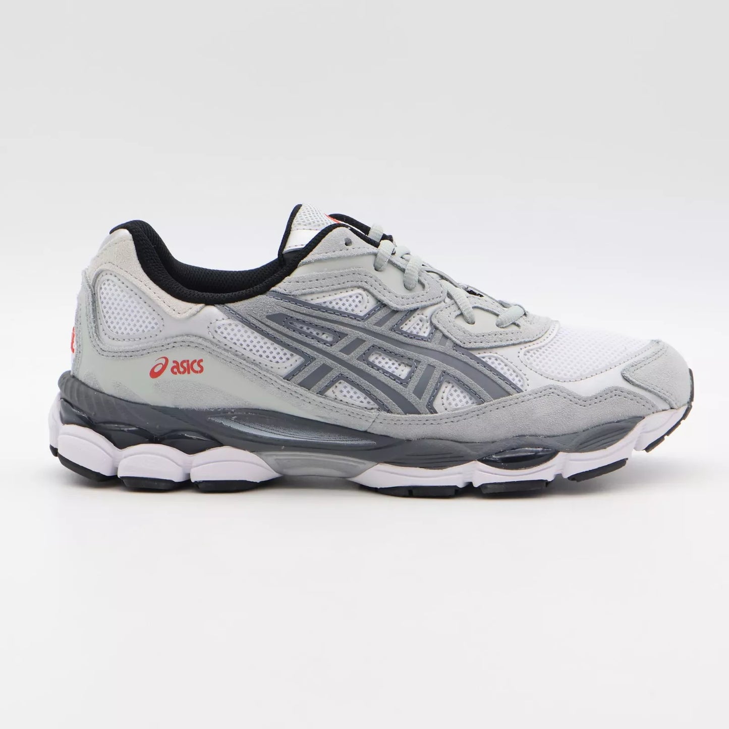 Asics Gel-NYC acier blanc gris rouge
