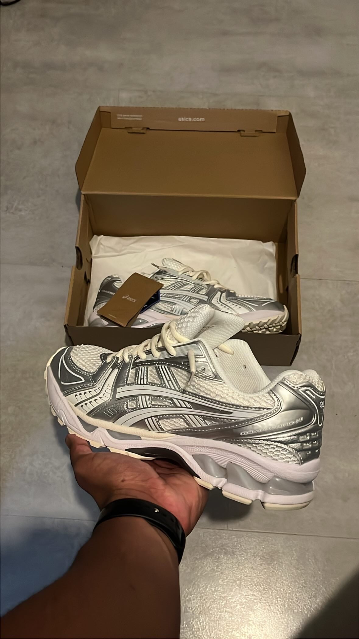 ASICS Kayano 14 Pack grey