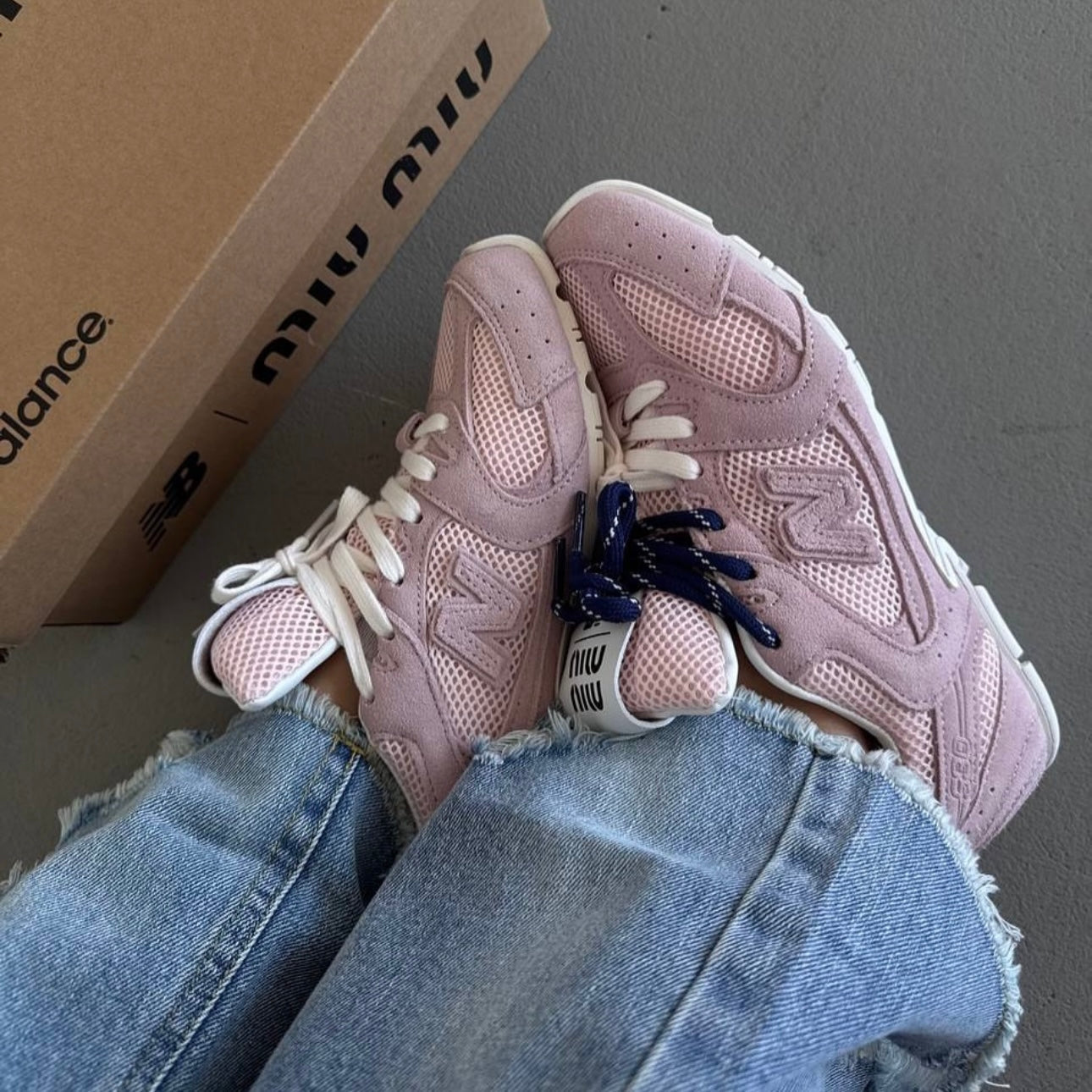 New Balance MIU MIU pink Lady