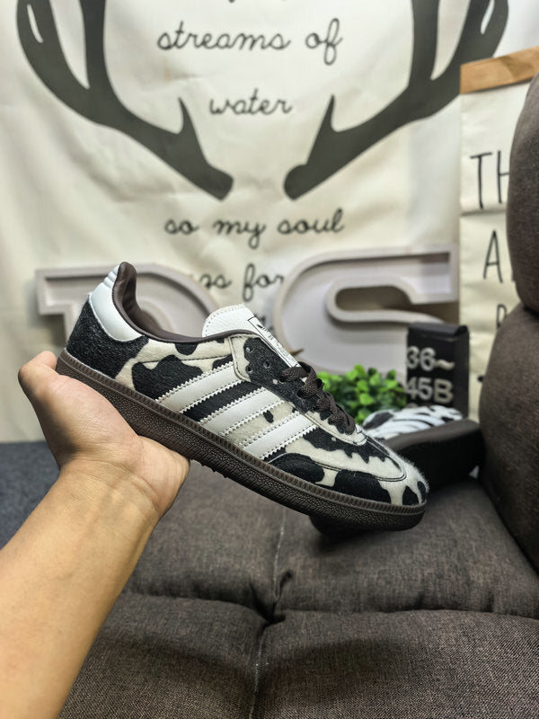 Adidas Samba – Cow Print Black & White Edition
