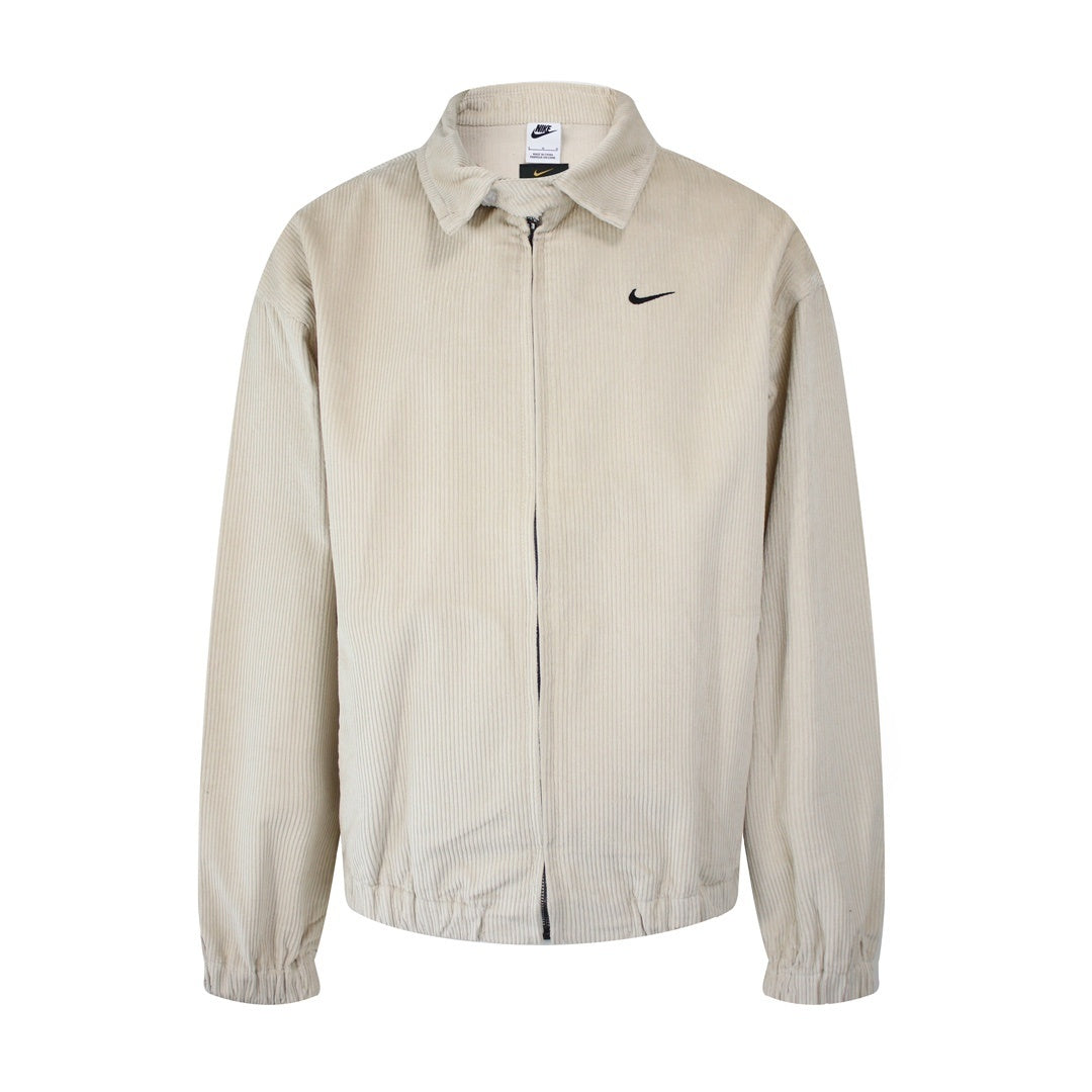 Nike Corduroy Zip Jacket Beige