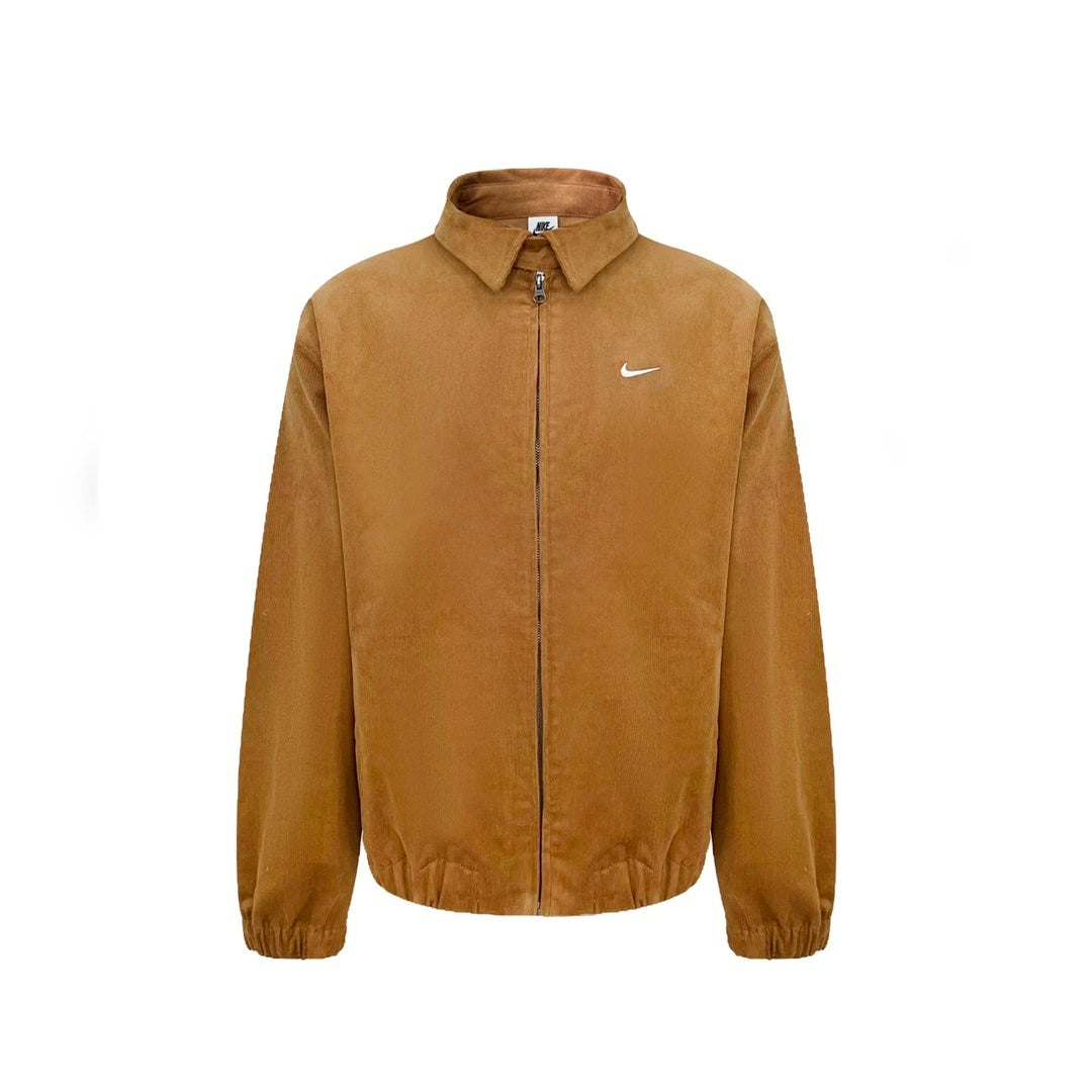 Nike Corduroy Zip Jacket Camel Brown