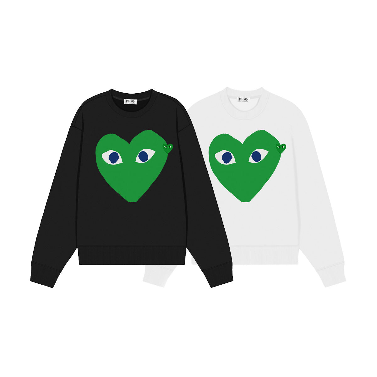 Comme des Garçons Play Sweatshirt Green Heart