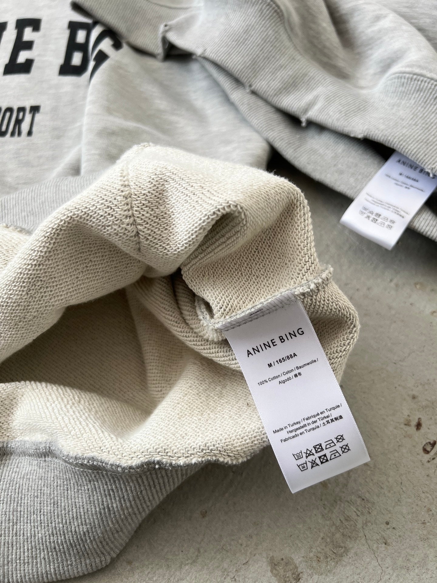 Anine Bing Sport Hoodie – Grey